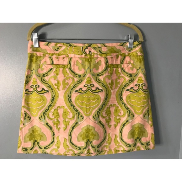 J. Crew Dresses & Skirts - J Crew Fresco Damask Print mini skirt Size 6 💗